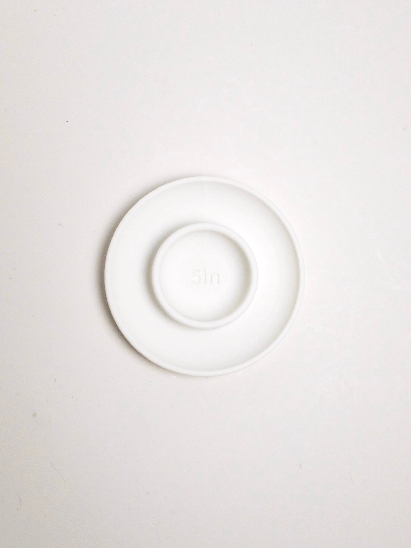 Bracelet sizer tray - White Matte